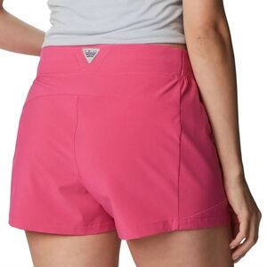 PFG COLUMBIA Women's Athletic Shorts in magenta Pink